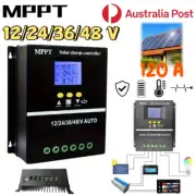 120A MPPT Charge Controller 12V/24V/36V/48V DC Solar Charge Controller Regulator