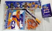 Space Jam Stationary Set A New Legacy Zipper Pouch School or Travel FUN Ages 3+