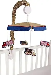 Babyhood Amani Bebe Under Construction Cot Mobile, Multicolour