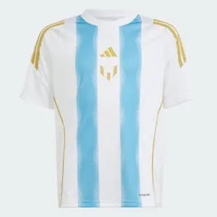 【adidas 官方旗艦】PITCH 2 STREET MESSI 短袖上衣 吸濕排汗 童裝 IS6470