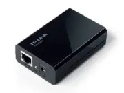Pocket Size PoE Injector Adapter Power Extractor RJ45 Switch Plastic Case Black