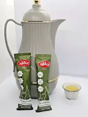 X3 sachets Al Ameed Instant Arabic Green Coffee 24g