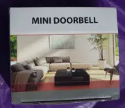 Smart Visual Mini Doorbell Camera ULooka Black Wi-Fi App Control