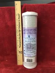 Vitapur Carbon Block Water Prefilter One Filter VRFU-CTO New Sealed Package