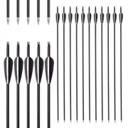 Mixed Carbon Arrow 28 / 29 /30 /31 Inch Spine 500 with Replaceable Arrowhead