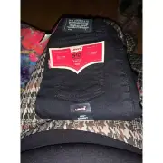 Levi's boys size 5 510 black skinny jeans
