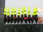 10 NEW WOOD SLIP FLOATS / BOBBERS PANFISH ICE FISHING NO FREEZE UP ON LINE B254