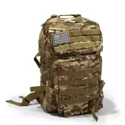 50L Expeditionary Tactical Backpack, Green Camo