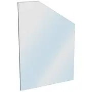 ProtectorAl 1200 x 1500 - 1200 x 12mm Glass Pool Slope Panel
