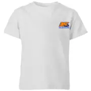 Back To The Future 35 Hill Valley Front Kids' T-Shirt - Grey