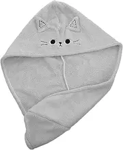 Beavorty Bath Cap Fast Drying Hair Head Hat Coral Fleece Hair Towel Wrap for Girls