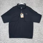 The North Face Alpine Polartec Fleece Men’s Large Black Half Zip Outdoor Jacket