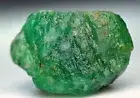 40.90 CT Transparent Natural Cutting Grade Green Emerald Crystal From Pakistan