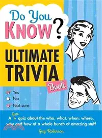 在飛比找三民網路書店優惠-Do You Know Ultimate Trivia Bo