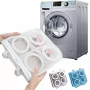 1/2pc Laundry Bag Shoes Washing Drying Separated Mesh Sneakers Protective Pouch