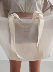 [aim'n] Clay Ghost Tote Bag