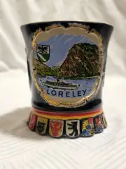 Hand Made Gold Painted Schmitt & Sohn Mug Loreley Germany