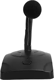 Wired Conference Microphone High Sensitivity Noise Reduction for Meetings Voice Karaoke Desktop Capacitive Microphone 5m XLR Cable Gooseneck Type Microphone Computer