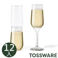 在飛比找momo購物網優惠-【TOSSWARE】氣泡酒杯6oz 含可拆杯腳 12入組(香