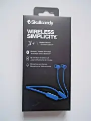 Blue SKULLCANDY Jib + Wireless Simplicity Earbuds Bluetooth Technology (6 Hour)