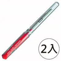 在飛比找momo購物網優惠-【UNI】三菱 UM-153 粗字鋼珠筆 1.0 紅(2入1