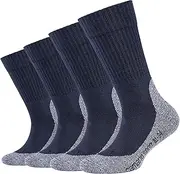 [Camano] 1103722000 Sport Children's Pro Tex Function Socks 4 Pairs Size 35/38 Blue, blue, 35