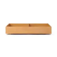 在飛比找博客來優惠-【MUJI 無印良品】橡膠木床架用床下收納盒/附隔板