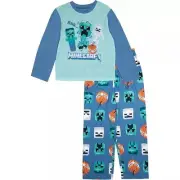 Minecraft Boy's Creeper, Skeleton and Zombie Hostile Mob Character Pajama Set