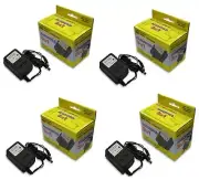 4 X LOT NES SNES NINTENDO GENESIS 1 AC POWER ADAPTER NEW IN BOX