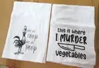 Utopia Set of Two Kitchen Towels Super Absorbent Tea Towels 30x28 NEW with TAGS