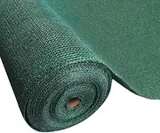 Instahut Shade Cloth 1.83 x 20m Sunshade Sail Shadecloth Sun Block Outdoor Marquee Canopy Shelter Cover for Beach Pool Car Patio Backyard Lawn Garden Carport Fence Greenhouse, Green 50% UV Blockage