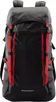 STORMTECH VTS-2 REVELSTOKE BLACK TECHNICAL BACKPACK, 40 LITERS, NEW, ON SALE!