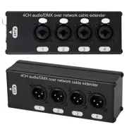 1X(1Pair 4-Channel 3-Pin XLR or 6.3Mm Audio and over Cable Extender4109