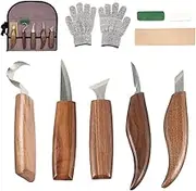 10pcs Carving Tools Kit Wood Carving Cutter Set Precision Cutting Engraving Tools Professional Carving Multi Tools Set for Beginners Woodworking