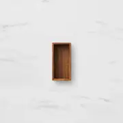 Kitchen Pro Core Drawer Organiser 16x8x5.5cm Walnut