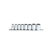 SP Tools 8Pcs 3/8" Drive Socket Rail Set - 6 Point SAE Chrome Vanadium Steel