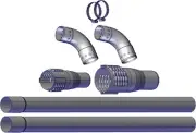 ECHO Genuine OEM Replacement Rain Gutter Cleaning Kit # 99944100025X