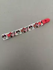 Baby Dummy Clips Pacifier Chain Soother Holder Dummie Christmas Minnie Mouse