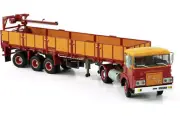 WSI 1.50 GEBR. GREVING; FTF F SERIE (OLD CAB) 4X2 CLASSIC BRICK TRAILER - 3 AXLE