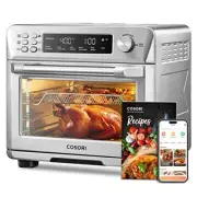 COSORI Air Fryer Toaster Oven, 12-in-1, 26QT Convection Oven Countertop, Stainle