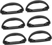 OSALADI Black Plastic Subwoofer Handles for Speakers 6pcs Outdoor Speaker Handles