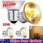 4x E27 Turtle Reptile Lizard Basking Light Heat Lamp Heater UVB/UVA Halogen Bulb