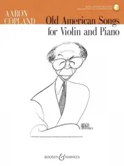 Old American Songs Violin and Piano Sheet Music Book and Audio NEW 048023413