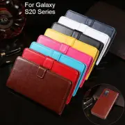 For Samsung Galaxy S20 FE S20 Plus S20 Wallet Leather Case Flip Card Cover
