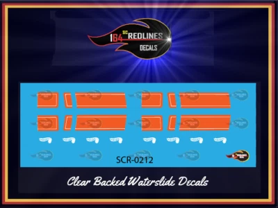 1/64 '67 Camaro TH' Replica Decal SCR-0212