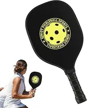 Pickle Ball Paddles - Lightweight Pickle Training Paddle - Lightweight Pickle Ball Wooden Paddles, Anti-Slip Sturdy Ball Racket with Cushion Comfort Grip for Neighborhoods, Parks