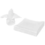 Dinner Napkins 100 pcs White 50 x 50 cm