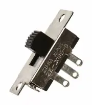 Jandorf Appliance Vacuum Cleaner SLIDE SWITCH 1 pk Black Single Pole On/On 61021
