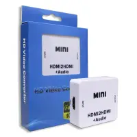 在飛比找蝦皮購物優惠-HDMI TO HDMI + 3.5MM AUDIO HDM