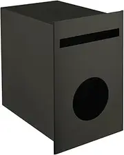 Sandleford Woodland Matilda Fence Mount Letter Box, Grey